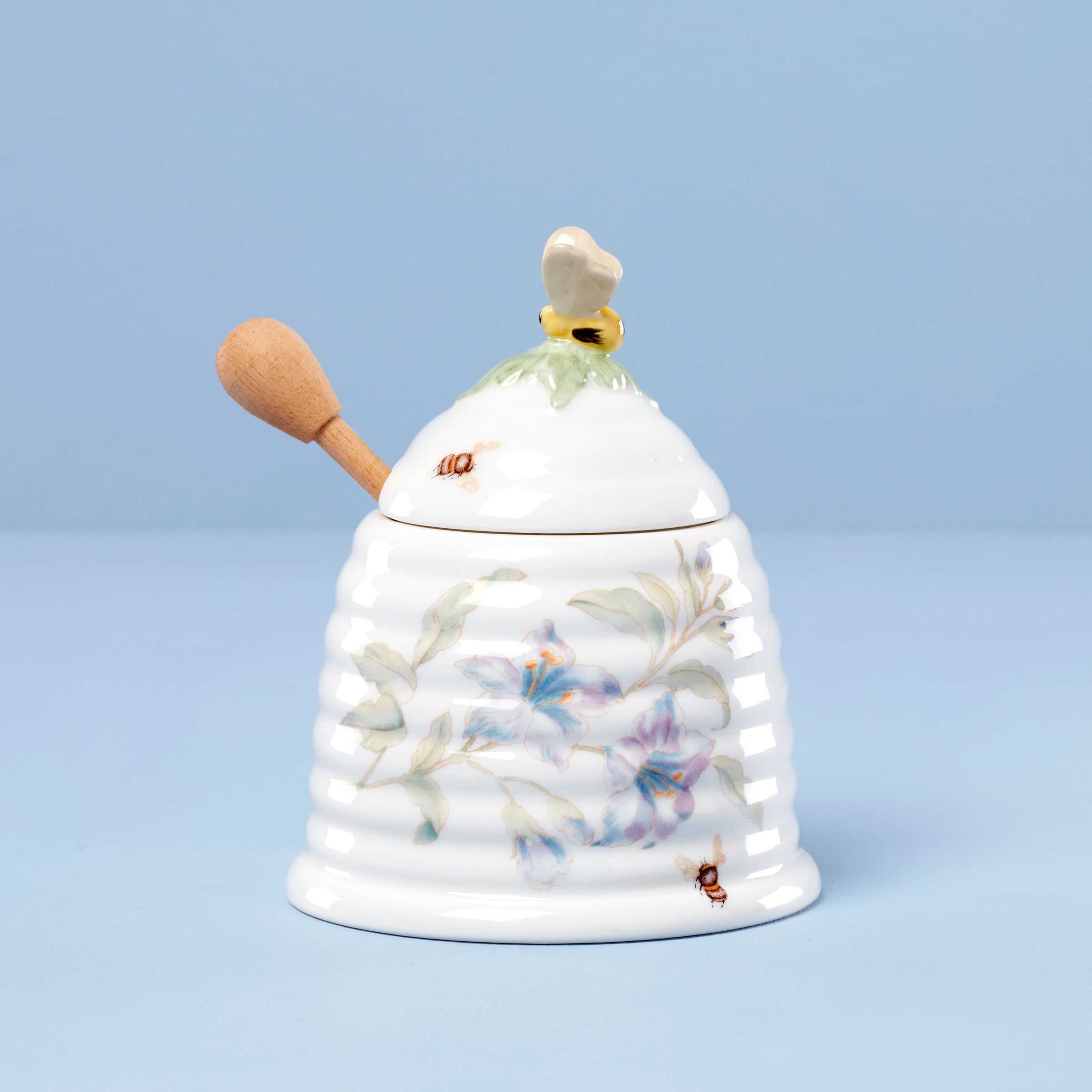 Alternative view of Butterfly Meadow Honey Pot