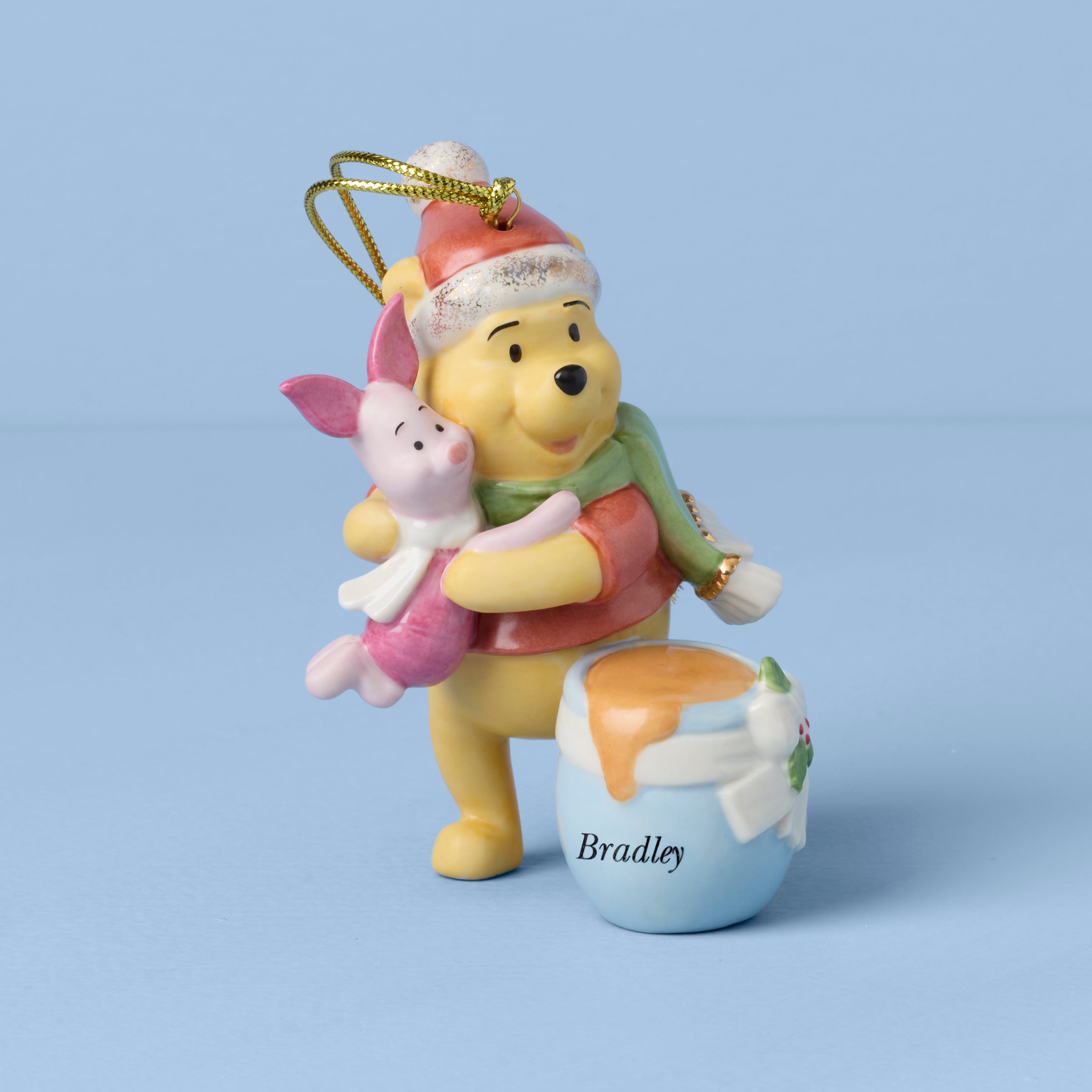 Personalized Winnie the Pooh and Piglet Ornament