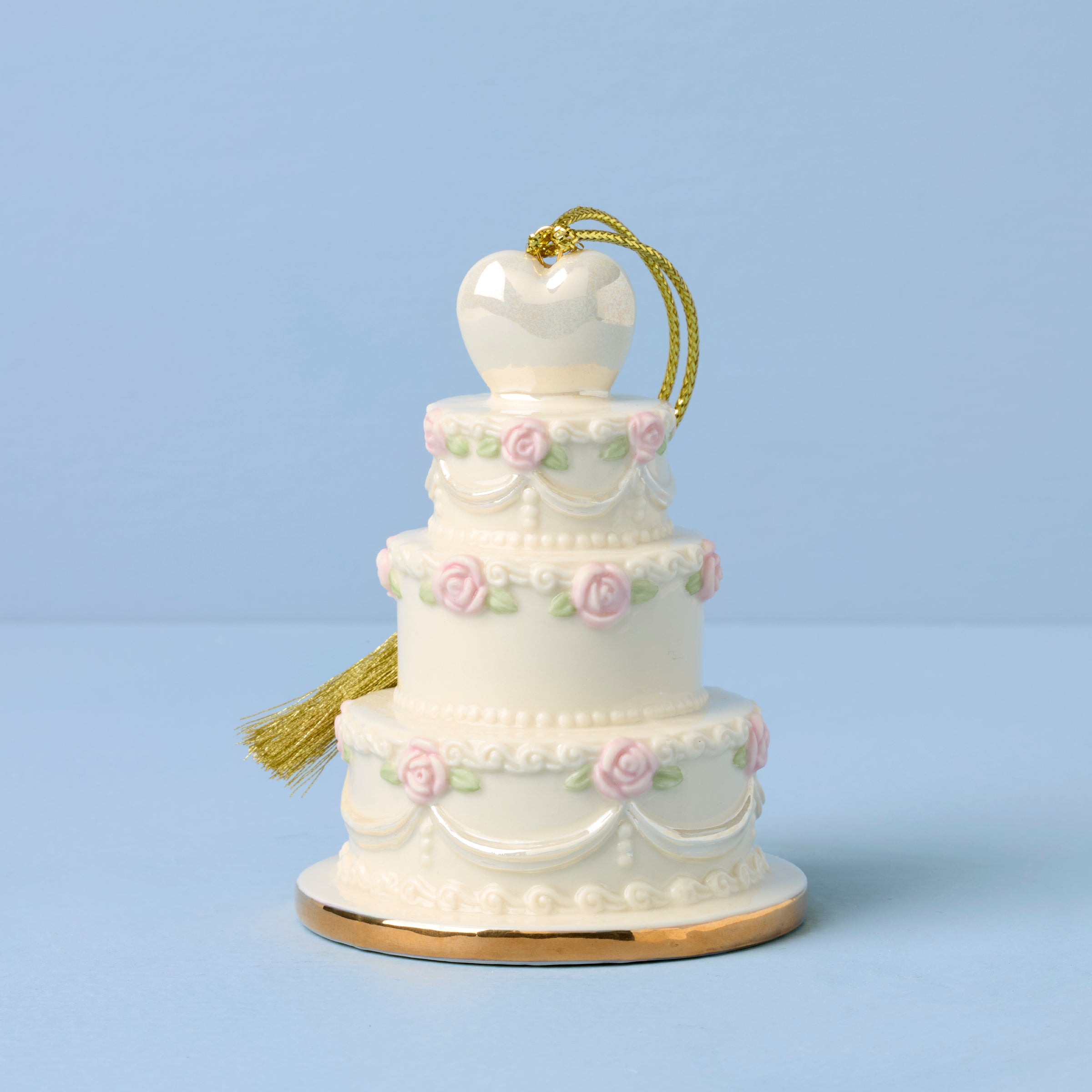 Alternative view of 2026 Wedding Cake Ornament