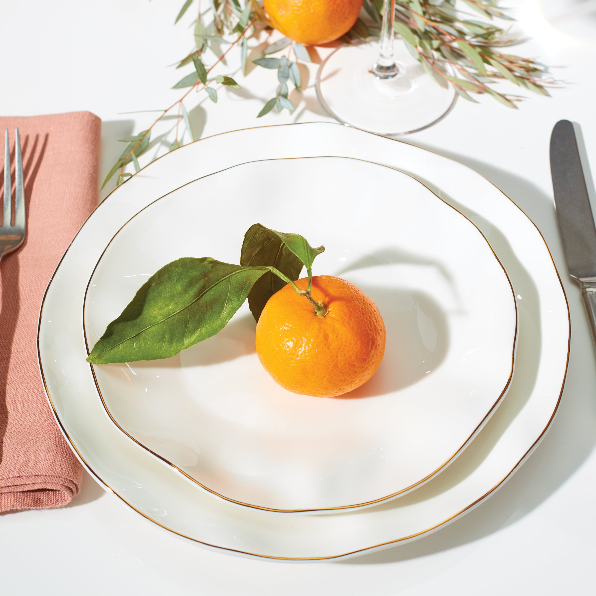 Blue Bay White 18 Piece Dinnerware Set - Image 3