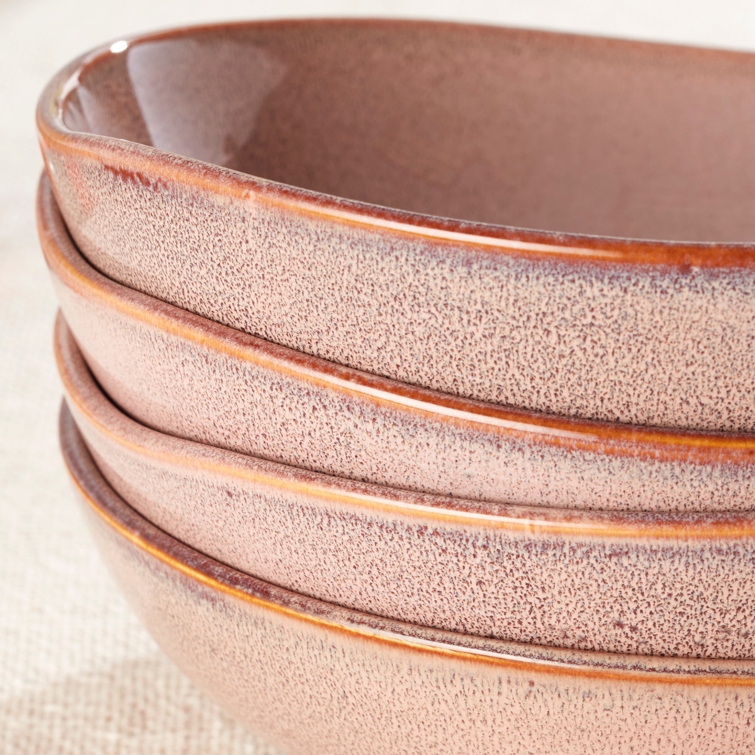 Organic Shades Clay Pasta Bowls, Set of 4 - Image 5