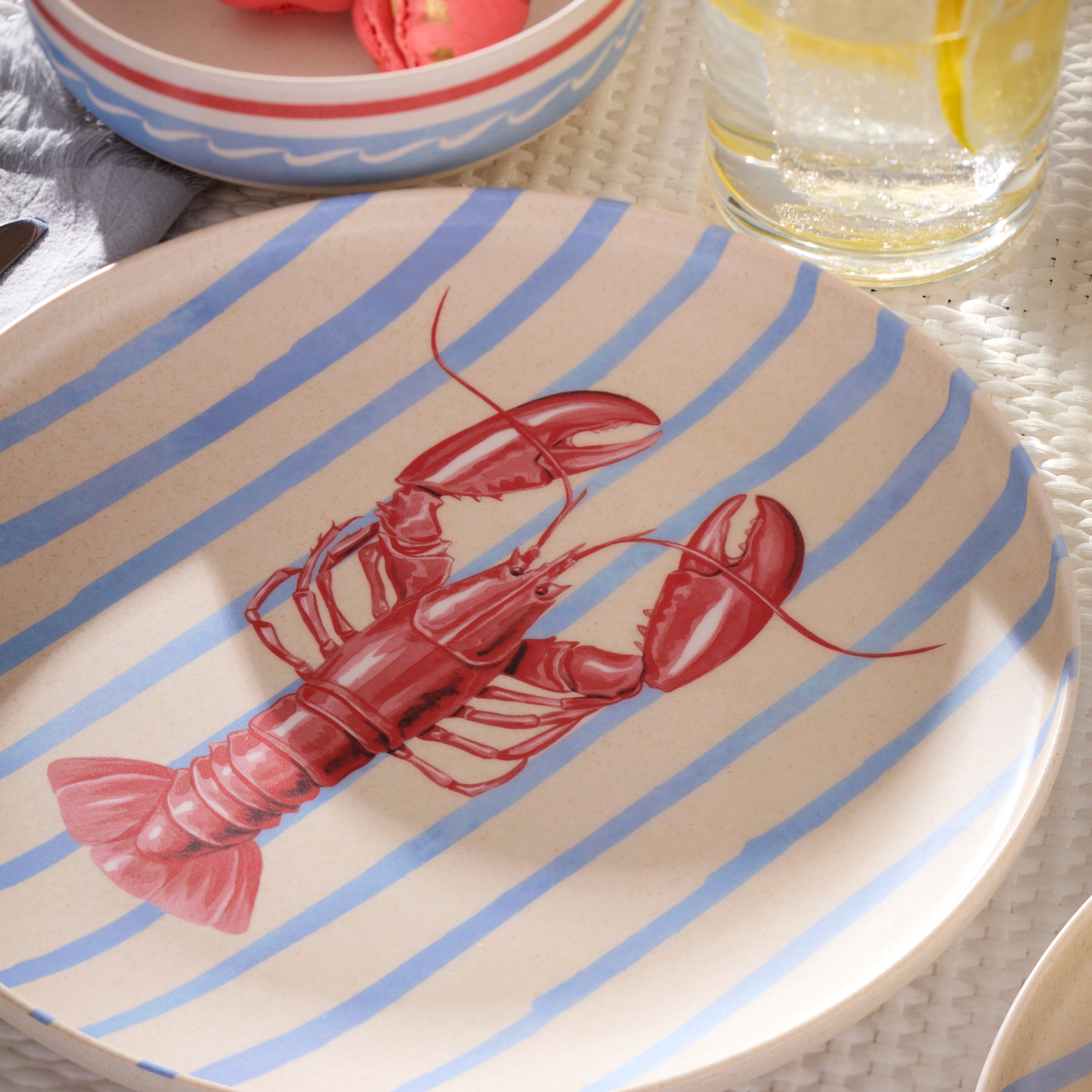 24 Seven Melamine Wharfside 24 Piece Dinnerware Set - Image 3