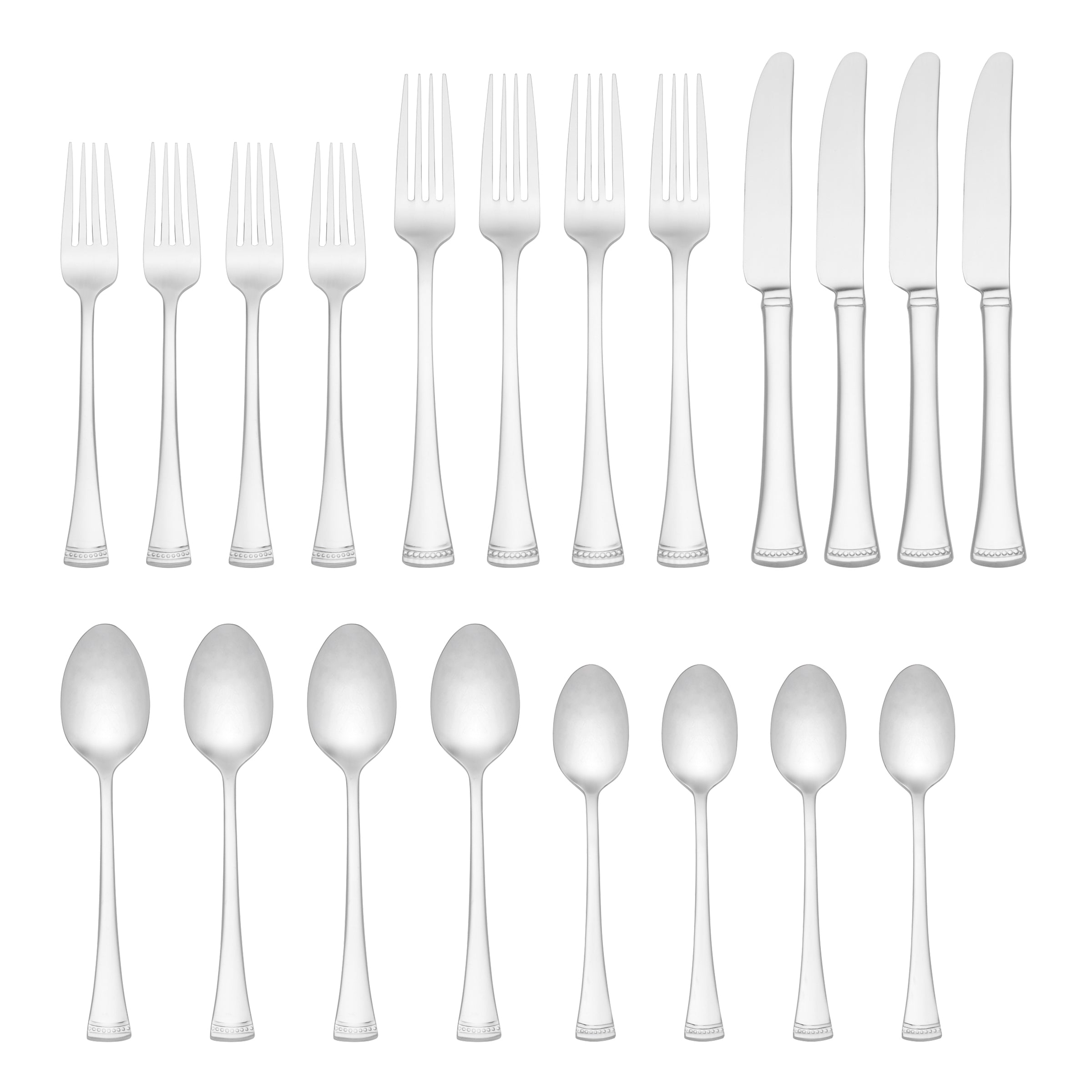 Alternative view of Portola Mirror 20 Piece Flatware Set