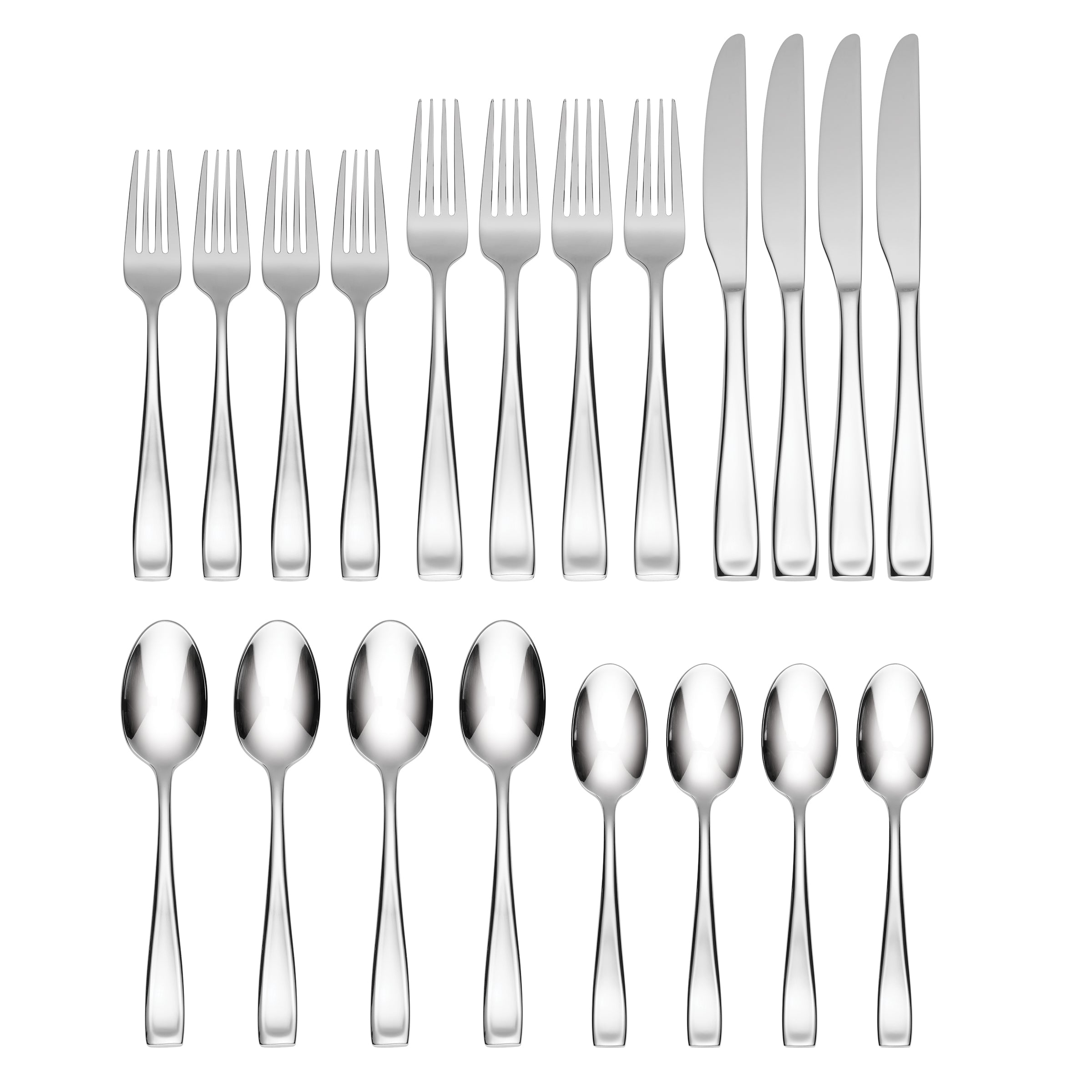 Alternative view of Moda 20 Piece Flatware Set