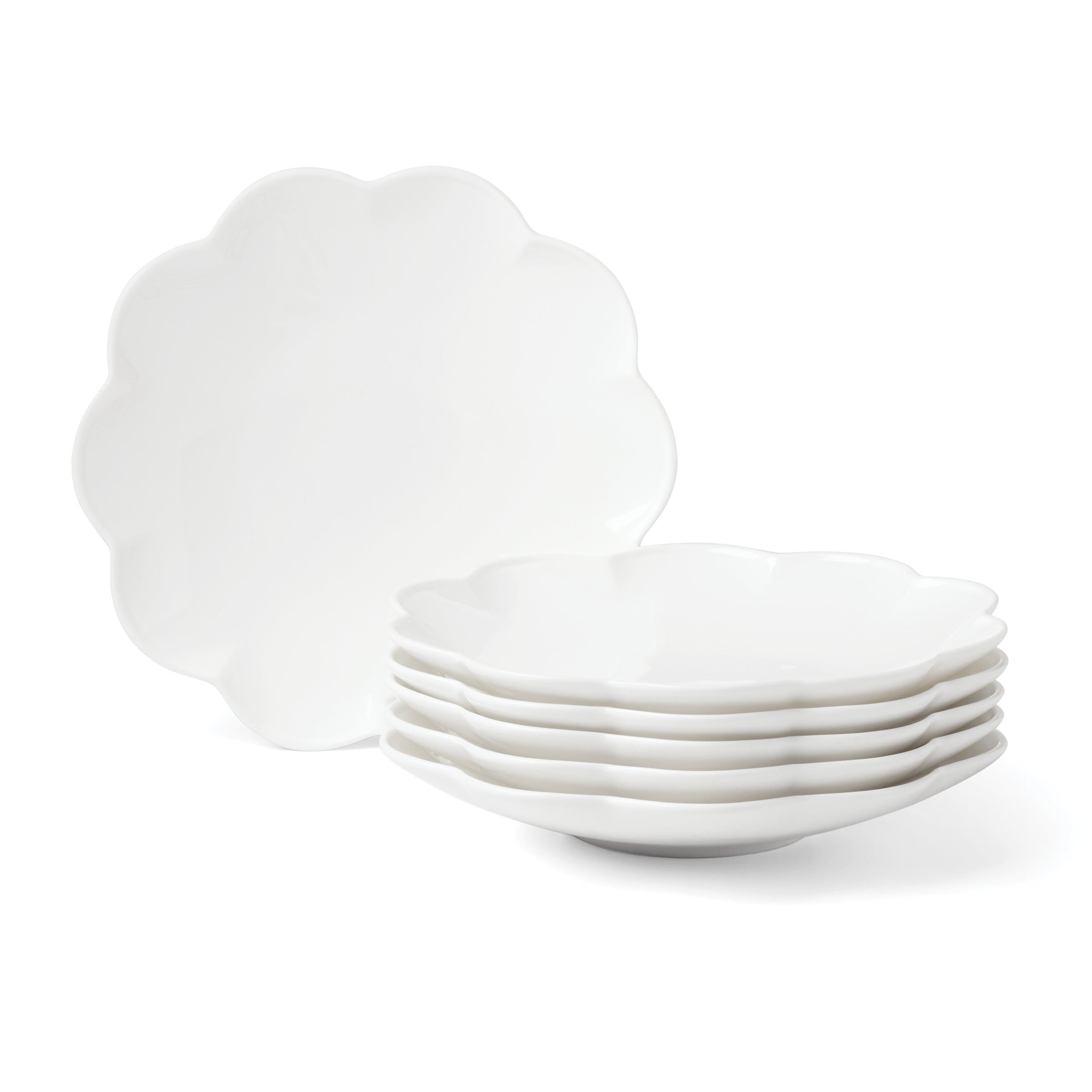Studio 1414 Scallop, Accent Plates, Set of 6 - Image 6