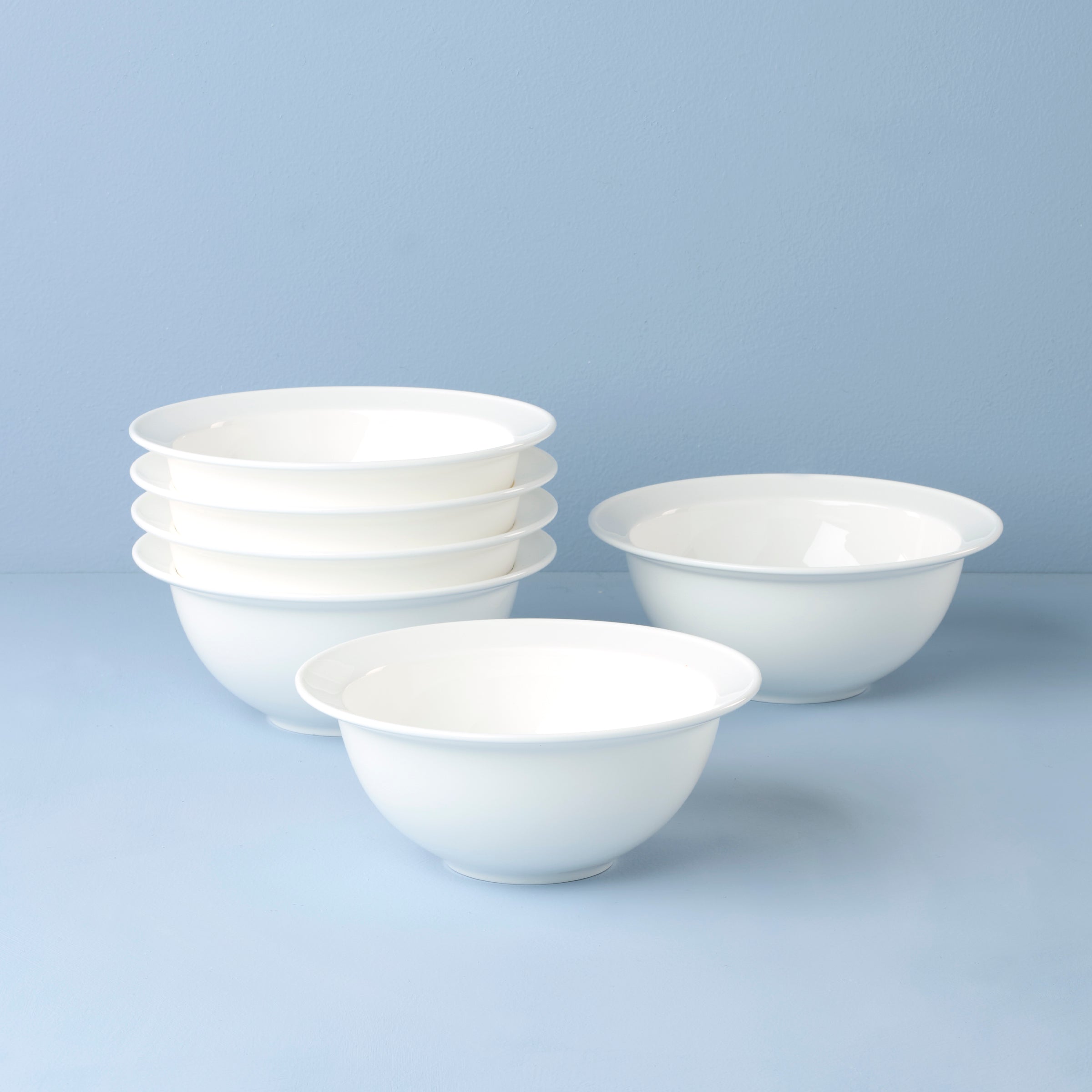 Studio 1414 Rimmed, All Purpose Bowls, Set of 6