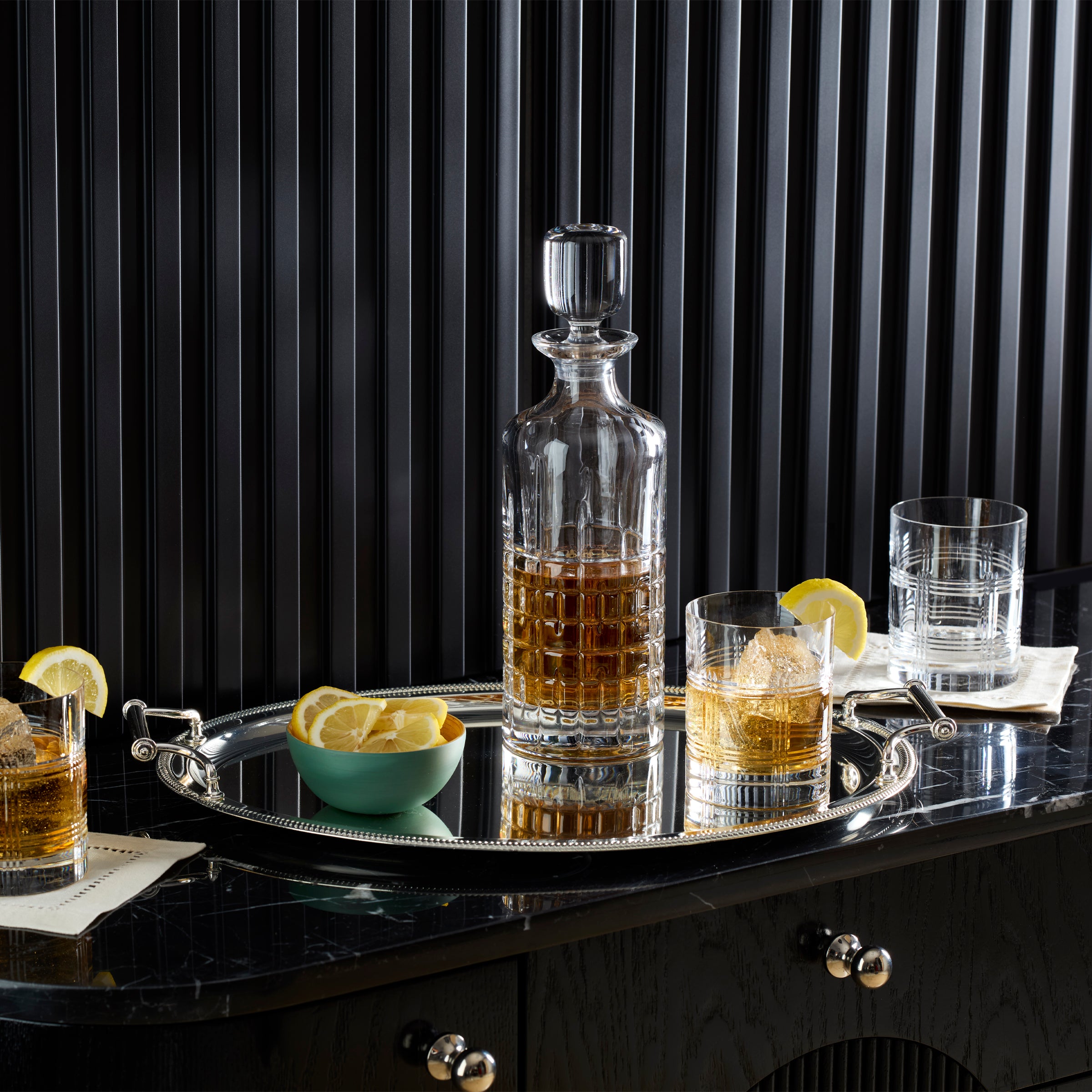 Alternative view of Oval Silverplate Tray With Handles