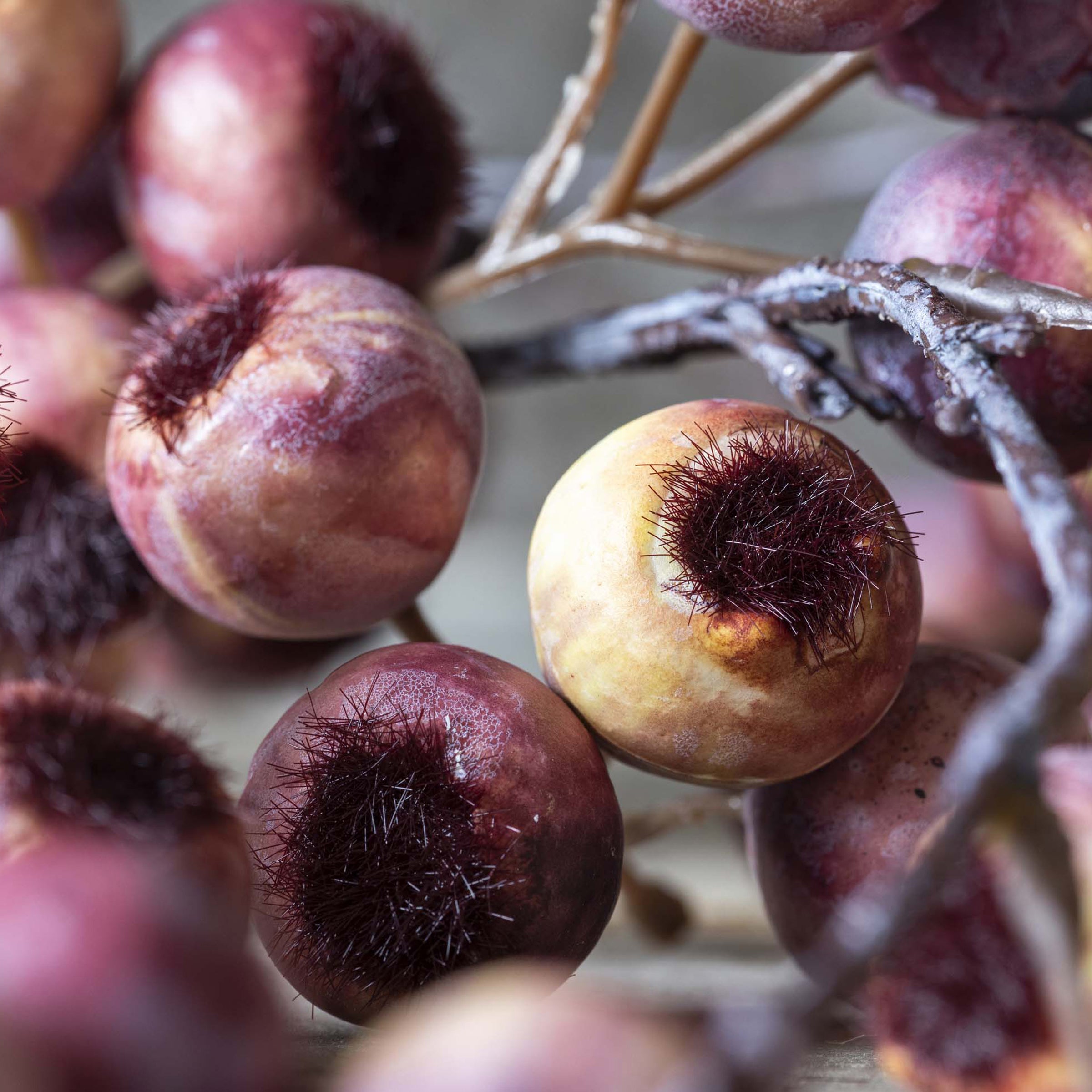Artificial Berry Hawthorn Stem, Pink - Image 4