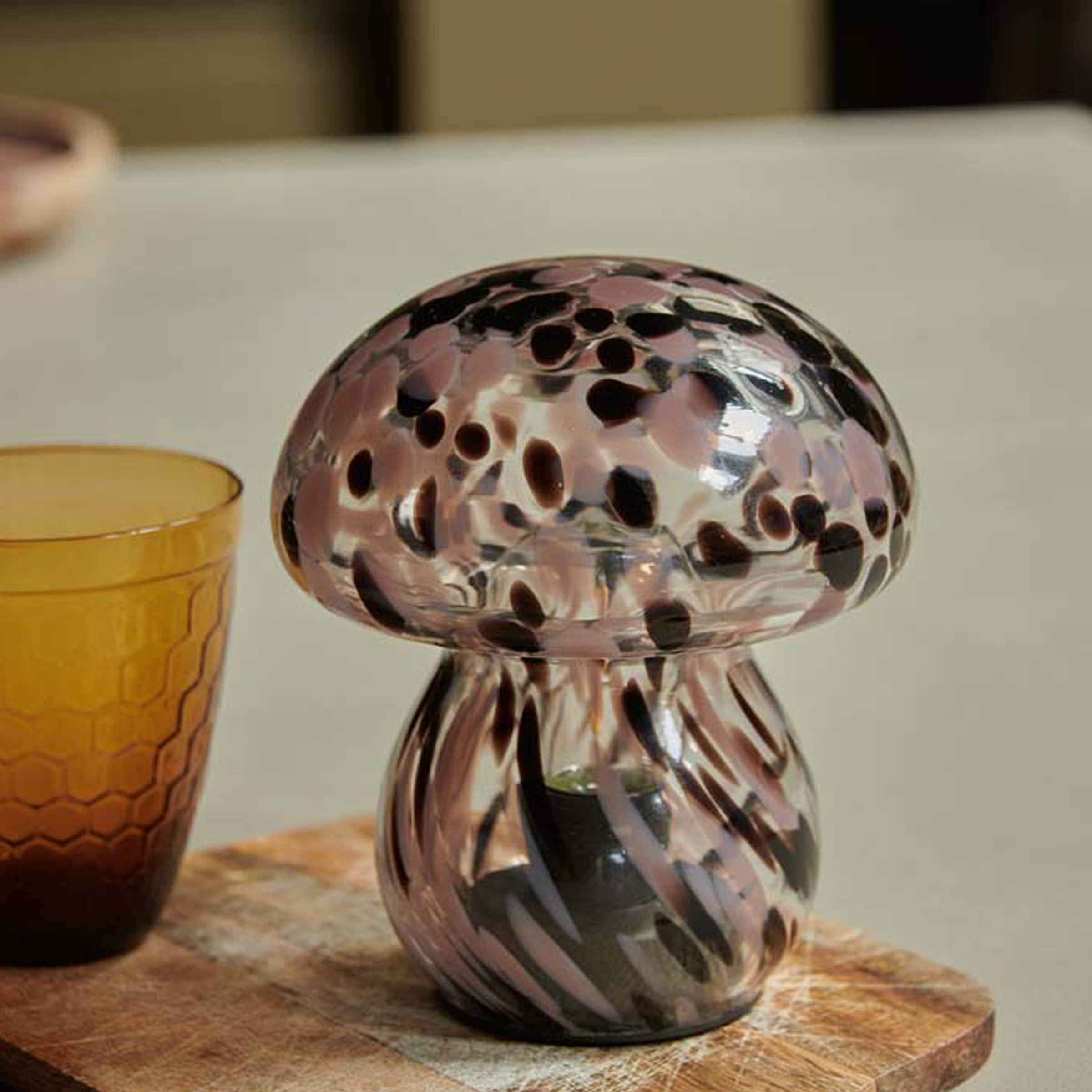 Alternative view of Mushroom Cordless LED Lamp, Dusk