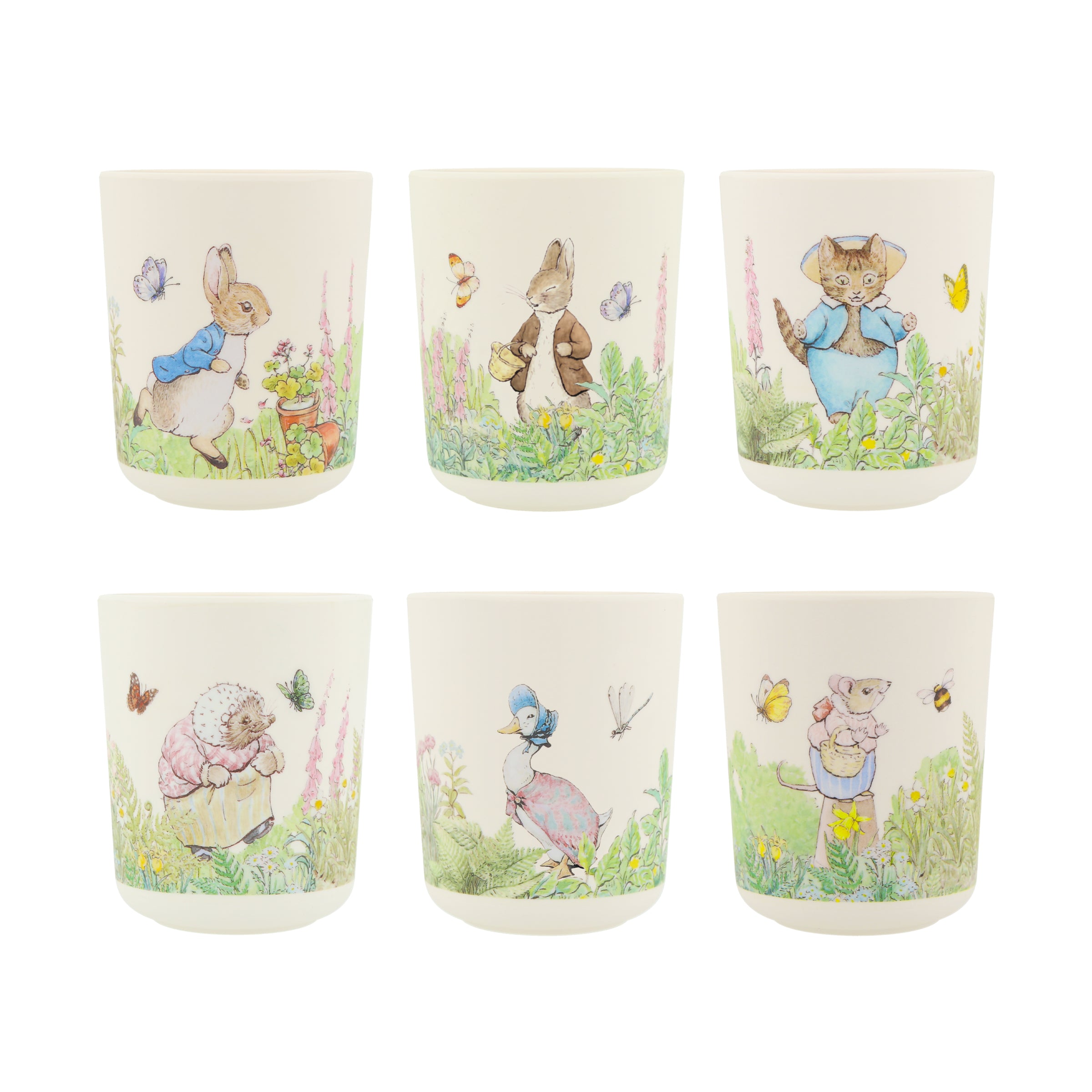 Peter Rabbit™ Reusable Cups, Set of 6