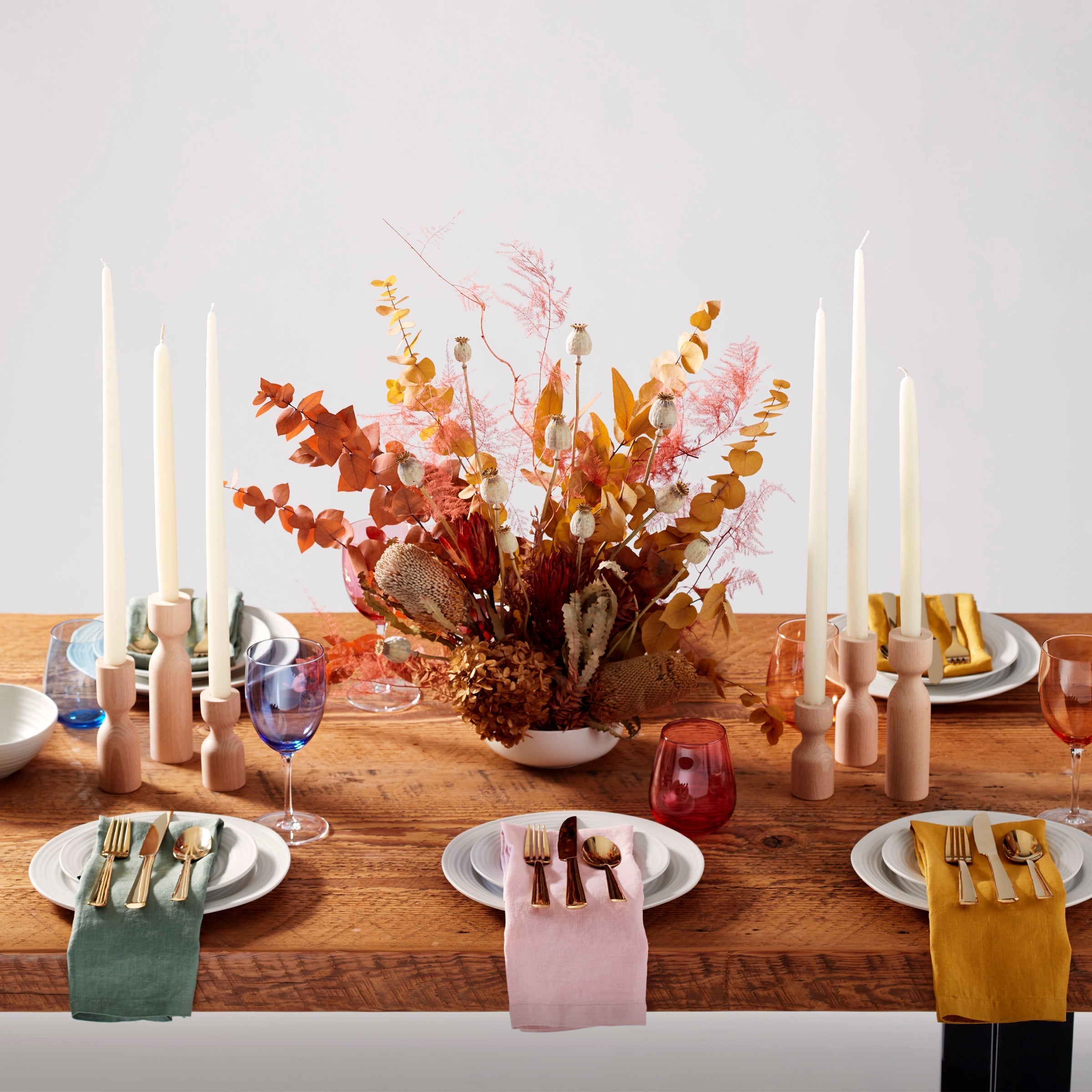 Alternative view of Ridge White 12 Piece Dinnerware Set