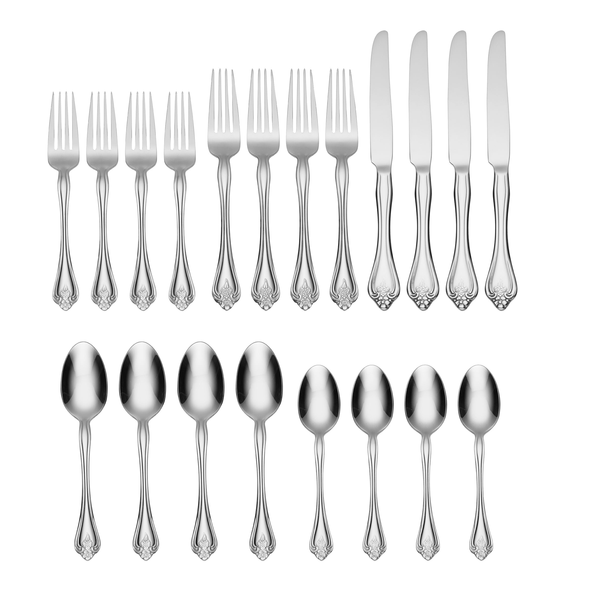 Alternative view of Boutonniere 20 Piece Flatware Set
