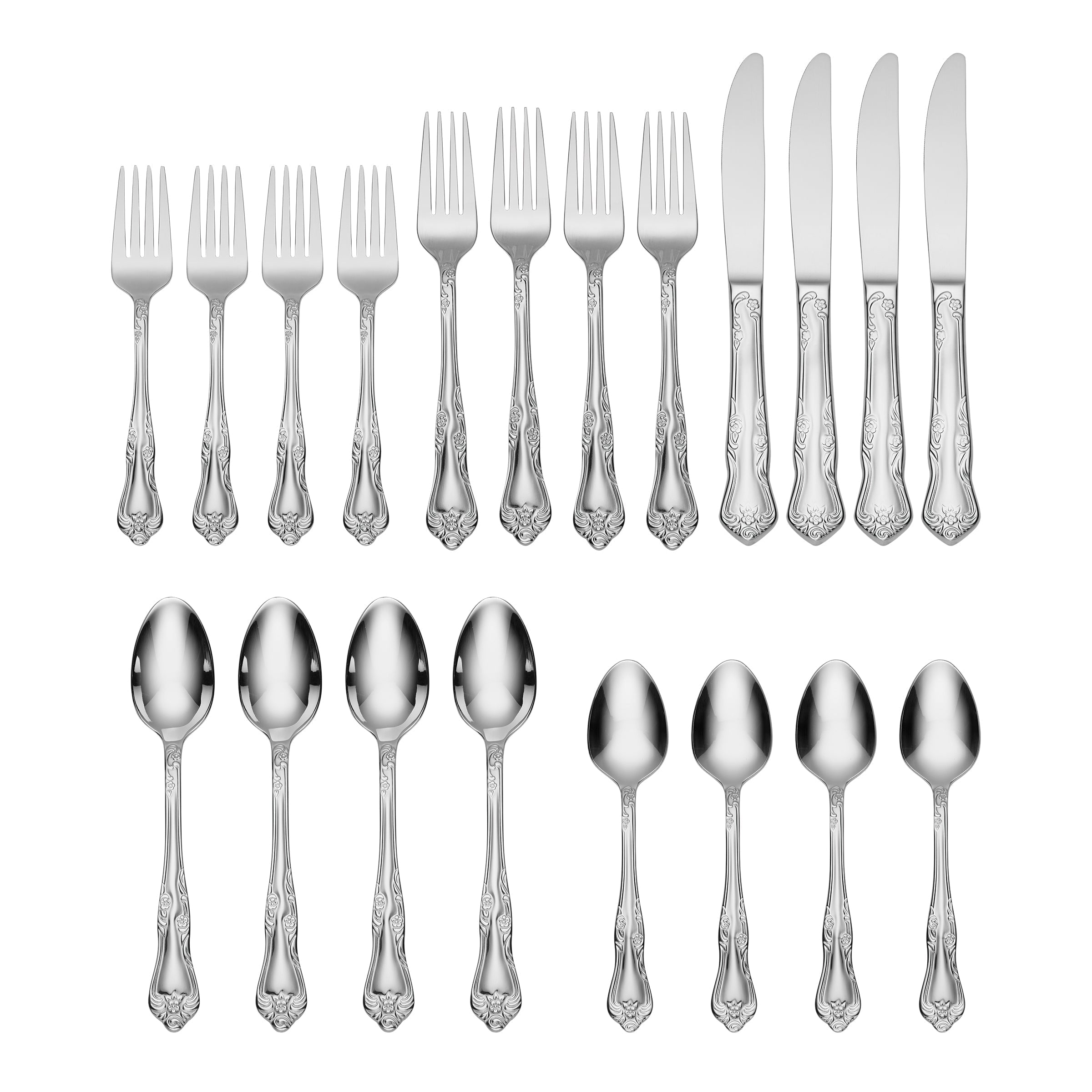 Alternative view of Azalea 20 Piece Flatware Set
