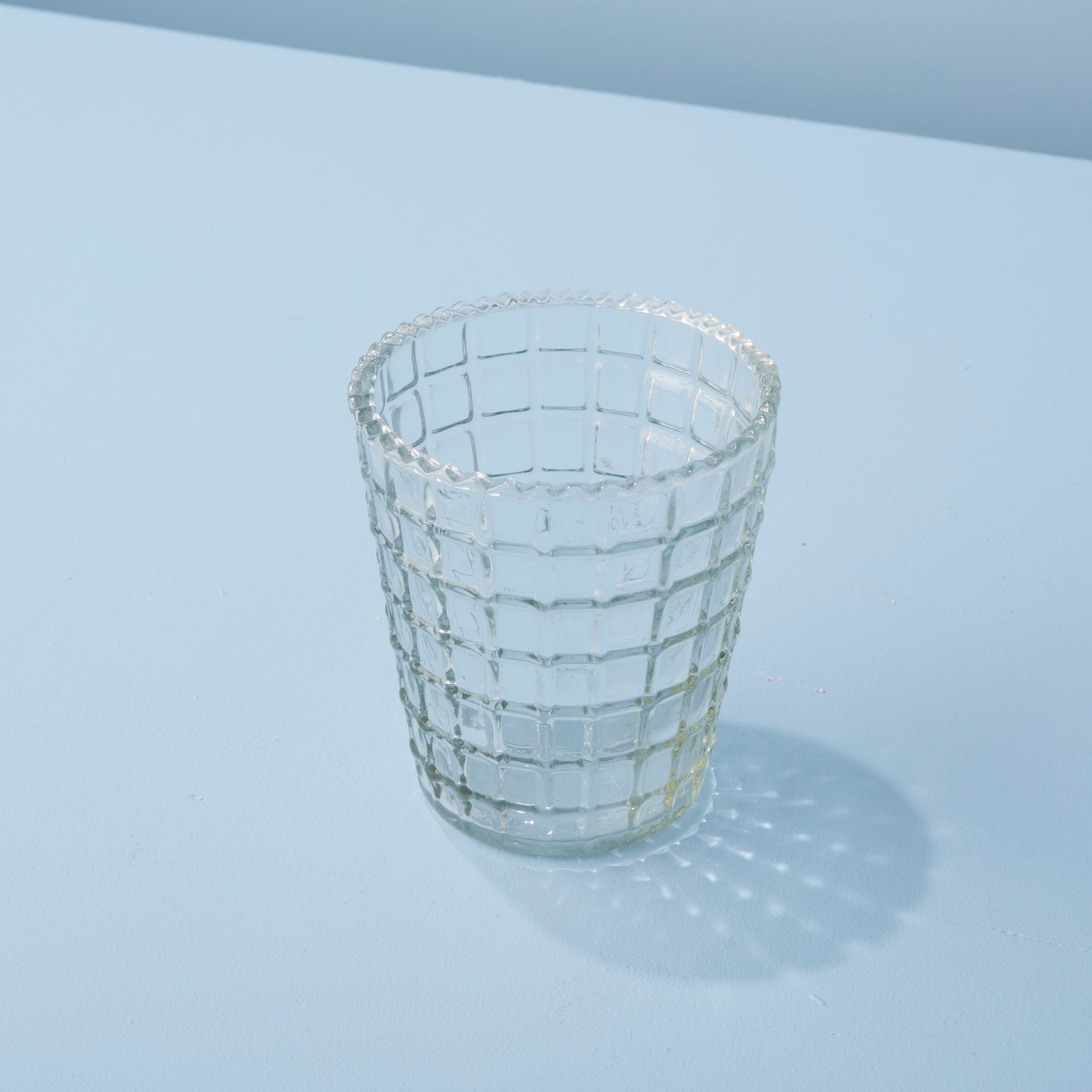 Alternative view of Ruffle Glass Lattice Tumblers, Set of 4