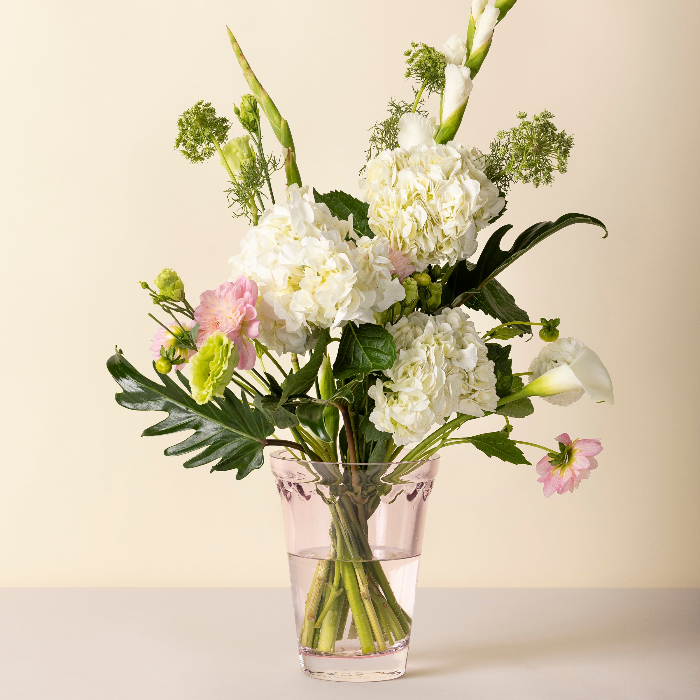 Alternative view of Kobenhavner Rose Quartz Glass Vase