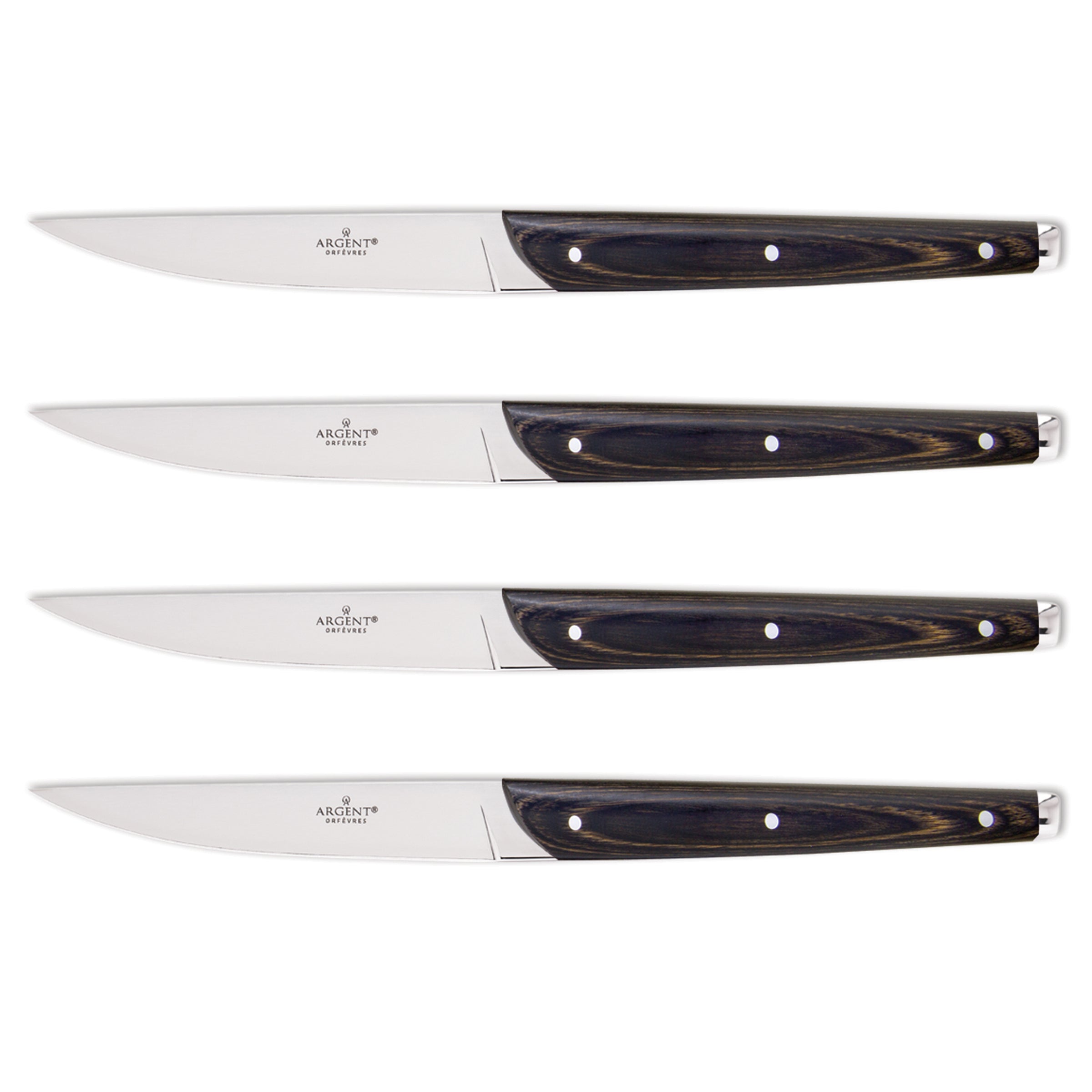 Clevedon Pakkawood  Steak Knives Set of 4