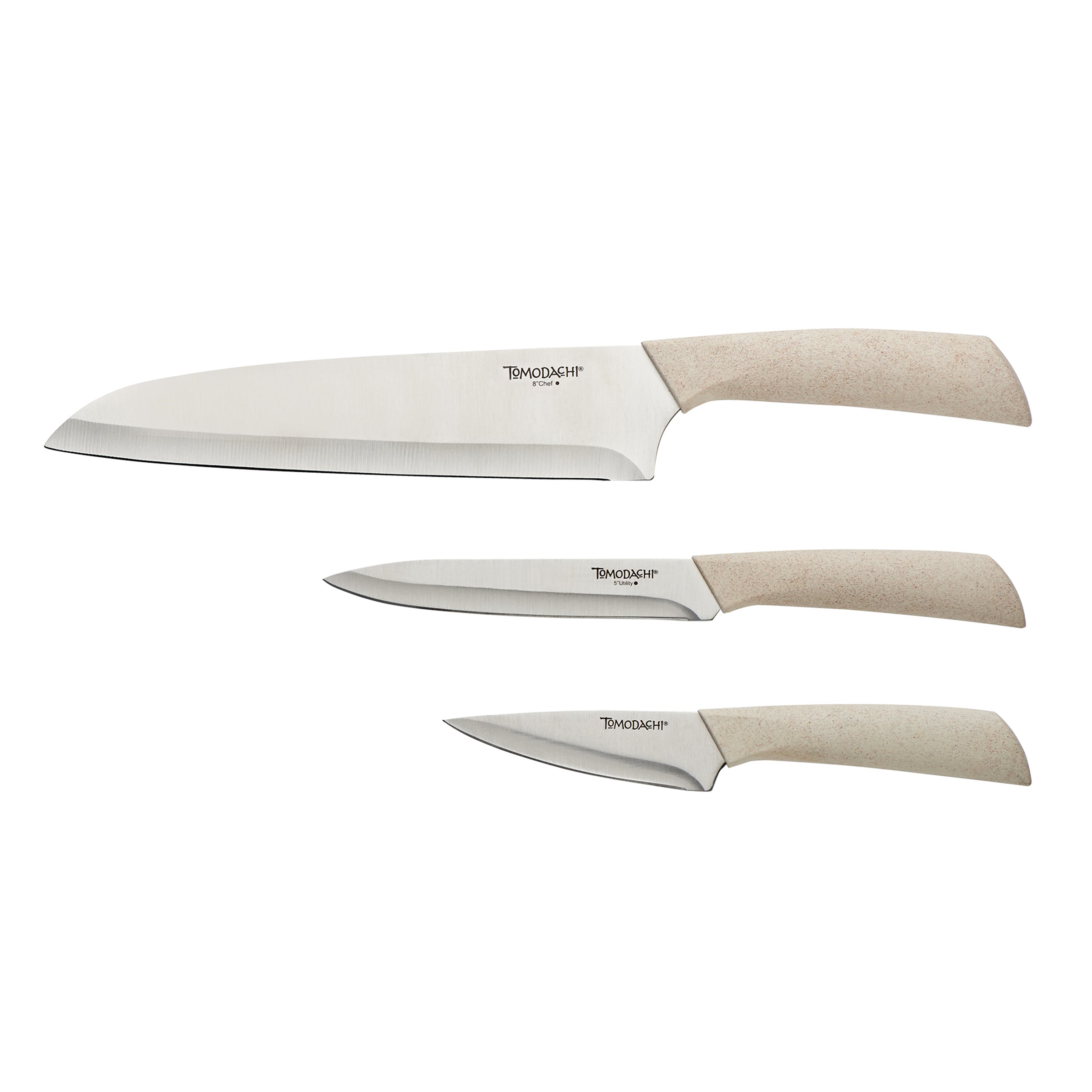 Harvest 3 Piece Cutlery with Blade Guards