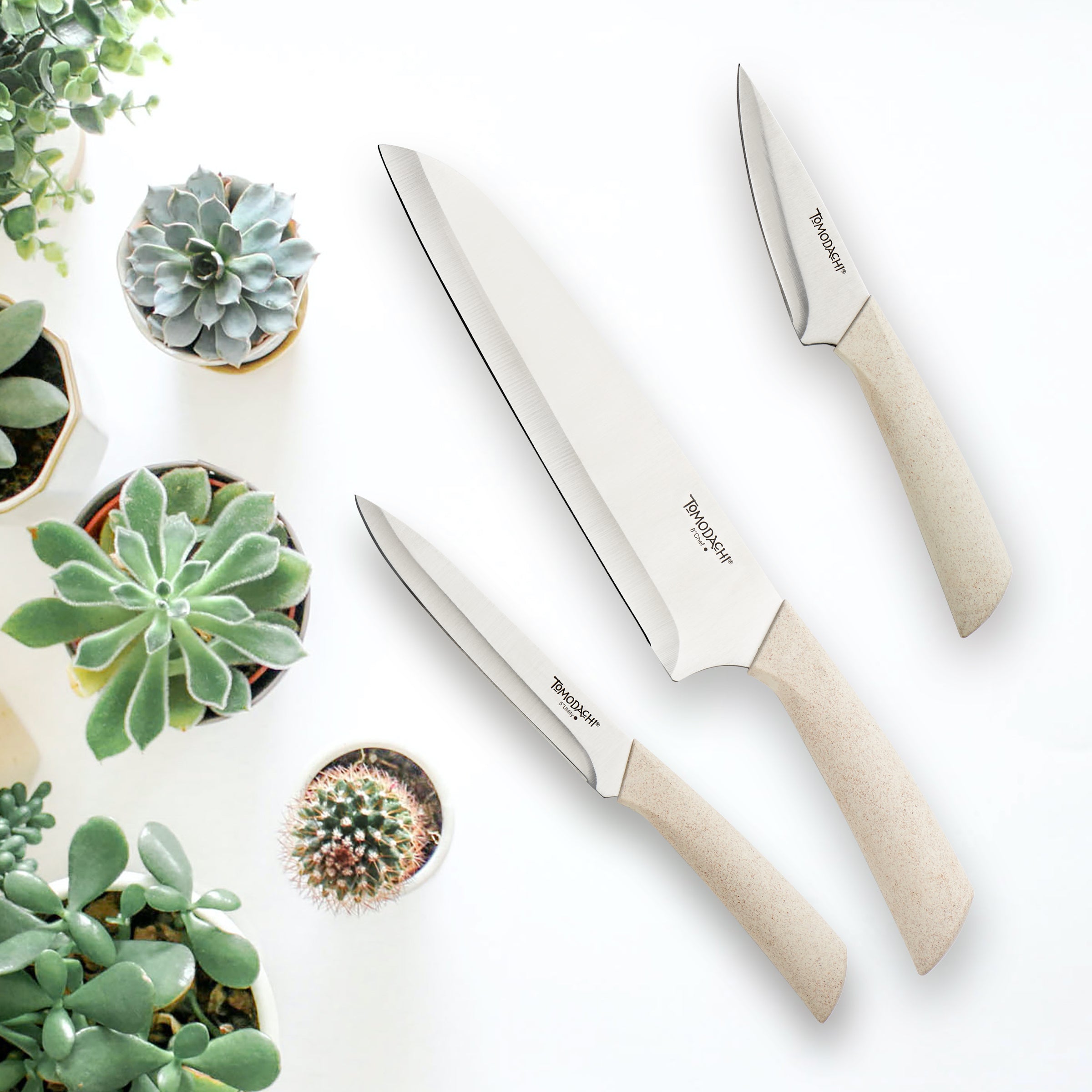 Alternative view of Harvest 3 Piece Cutlery with Blade Guards