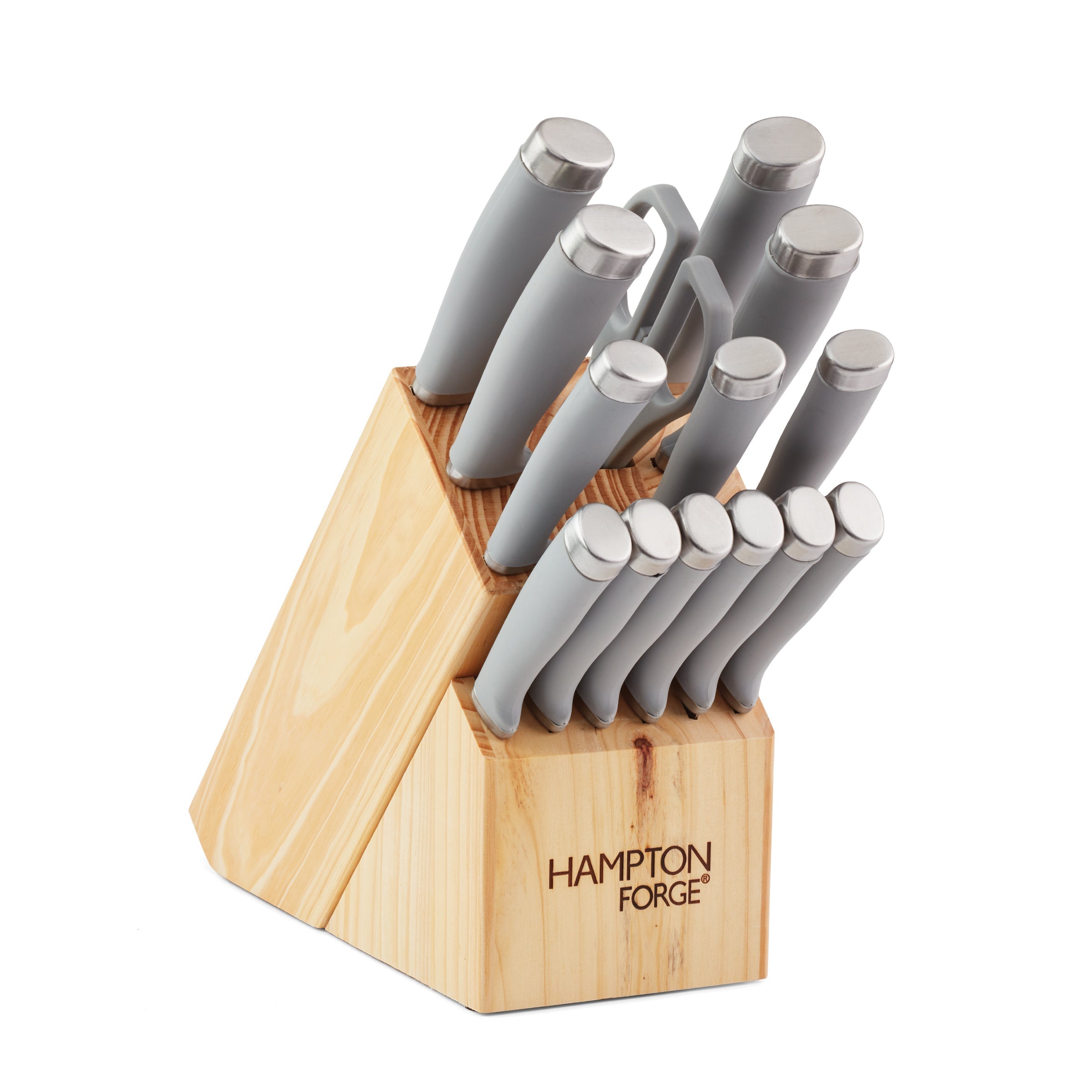 Epicure Cool Grey 15 Piece Cutlery Block Set - Image 6