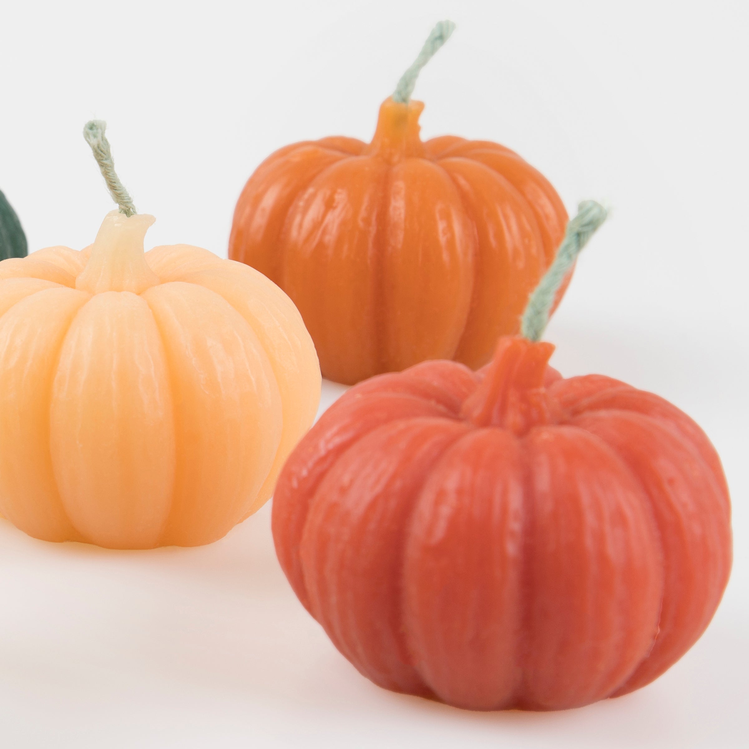 Mini Rainbow Pumpkin Candles, Set of 6 - Image 4