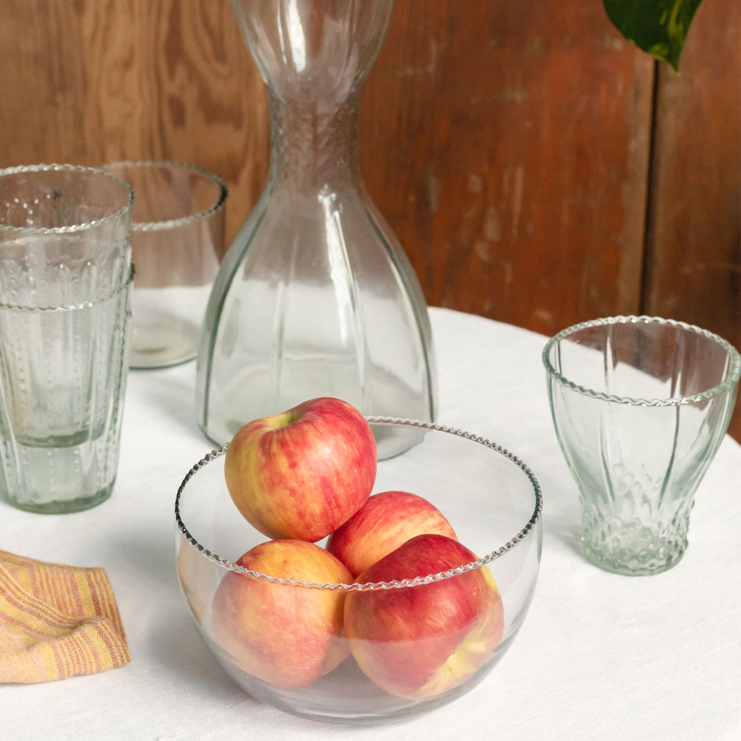 Alternative view of Ruffle Glass Tumbler, Set of 4