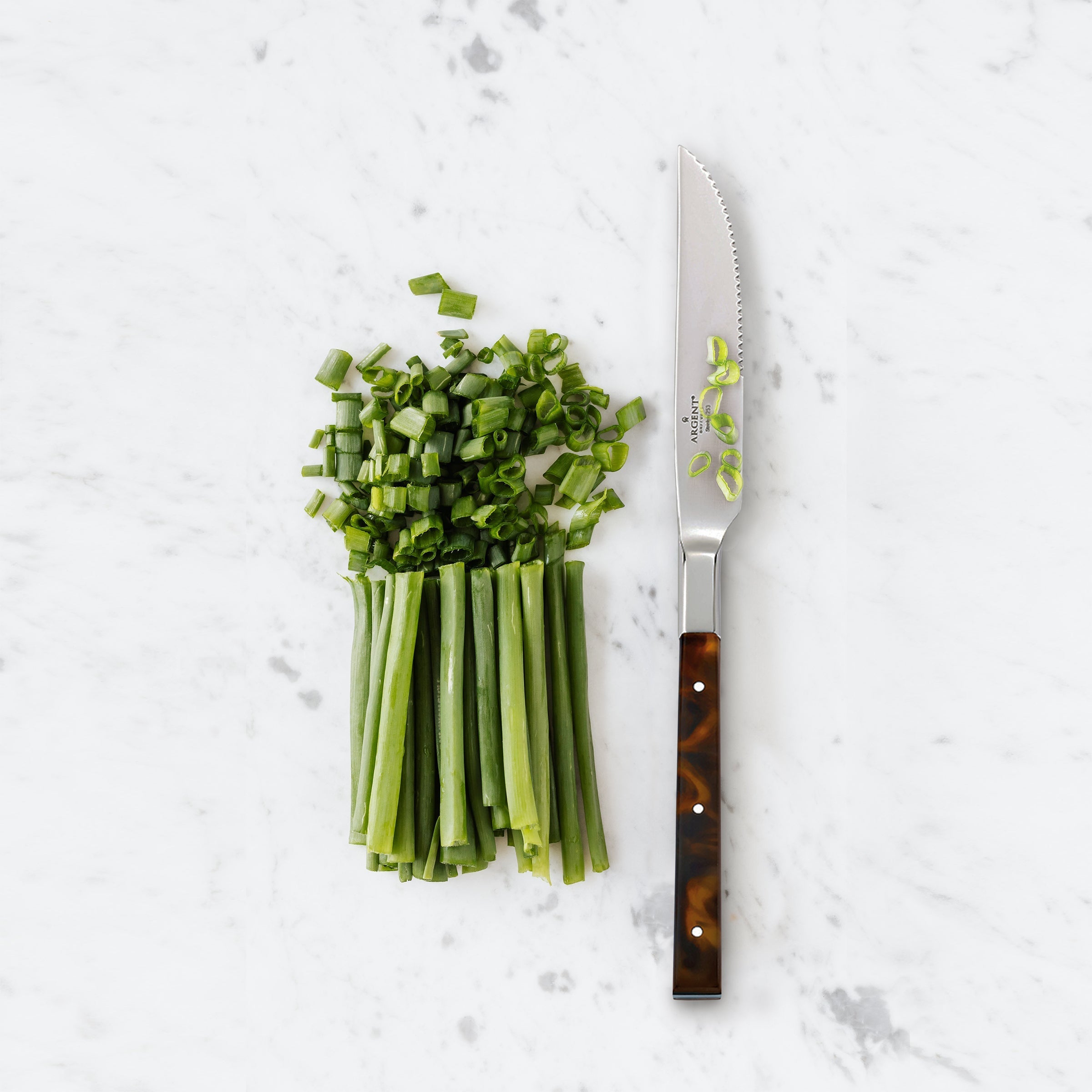 St. Laurent Tortoise Steak Knives Set of 4 - Image 4