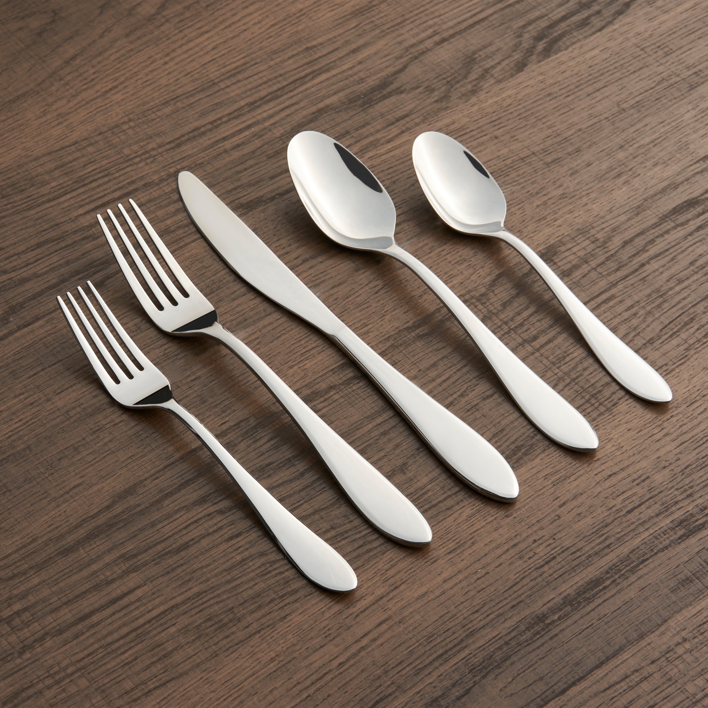 Delia Mirror 72 Piece Flatware Set - Image 3