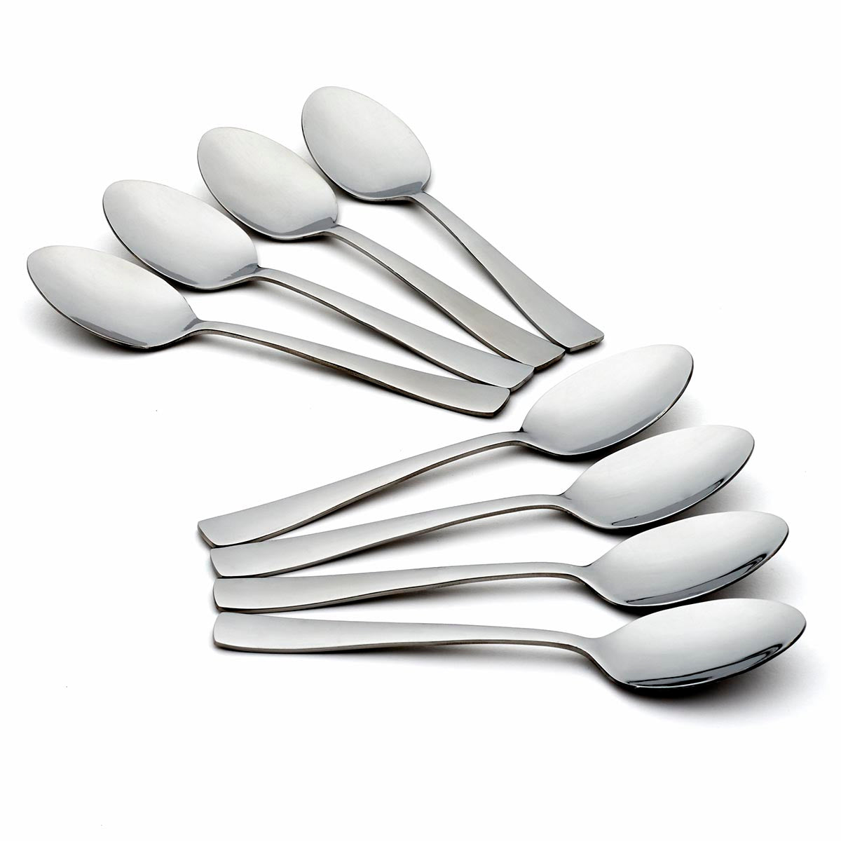 Alternative view of Zinc Teaspoon   Set of 8