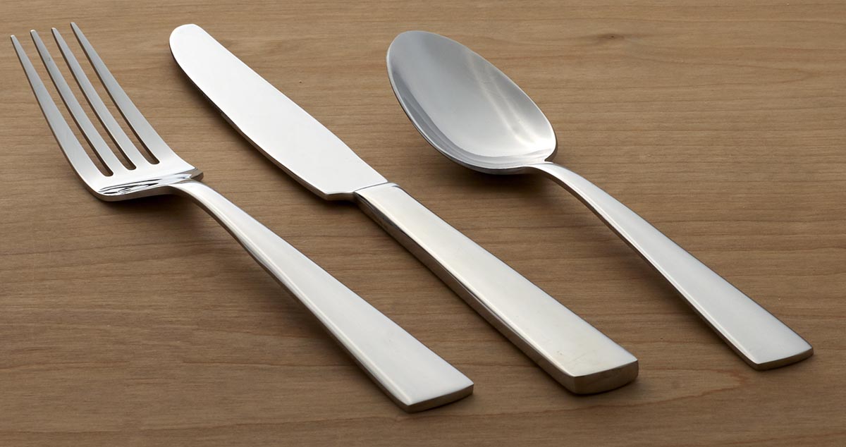 Alternative view of Nocha Satin 20 Piece Flatware Set
